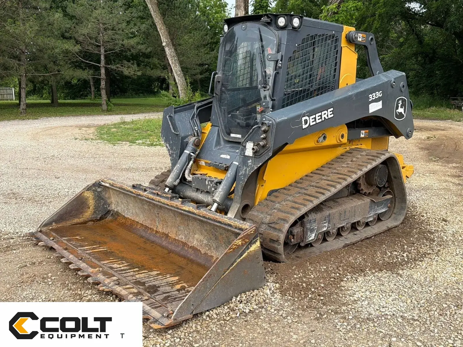 2020 John Deere 333G tracked skid steer loader — photo 1