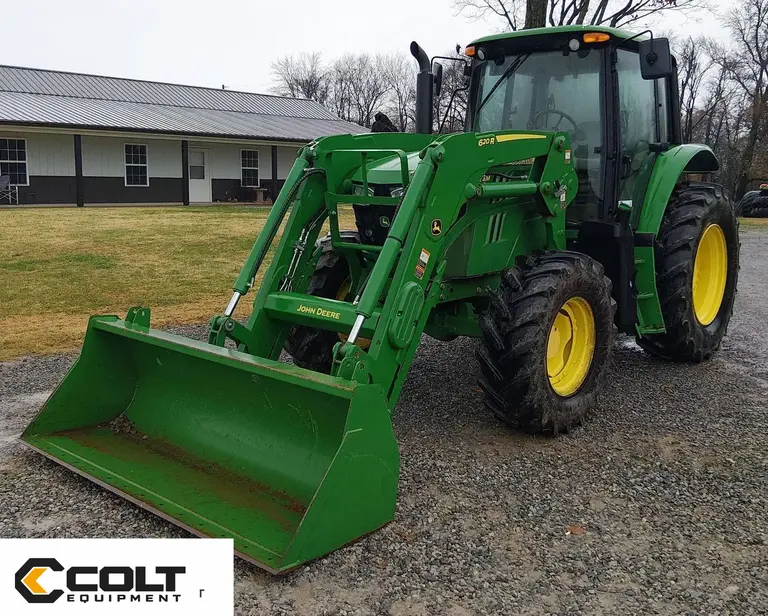 2017 John Deere 6130M MFWD tractor — photo 1